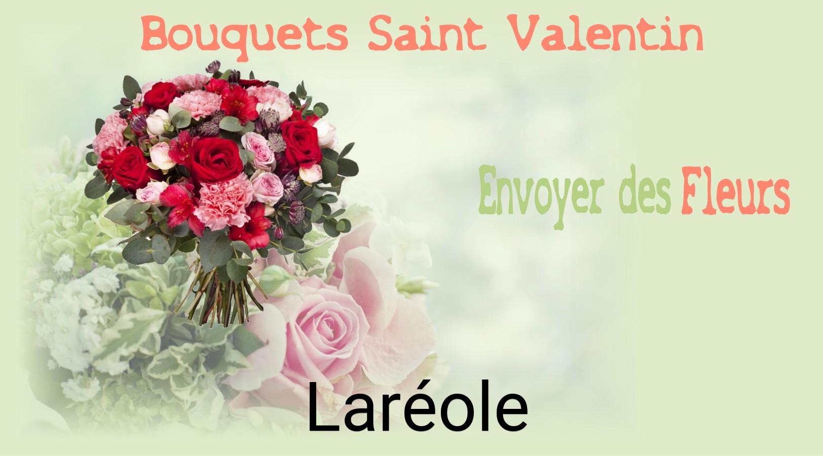 Roses de Saint-Valentin livrées à Laréole